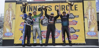 thumb Antron Brown increases NHRA lead with St Louis win