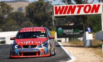 thumb Michael Caruso at Winton yesterday