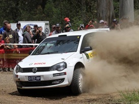 Australian Rally Champion sweating on new car delivery VW ARC1 Australian Rally Champion sweating on new car delivery