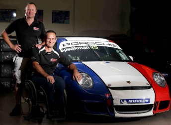 Paraplegic driver aiming for Carrera Cup in 2014 speakman 344x251 Paraplegic driver aiming for Carrera Cup in 2014