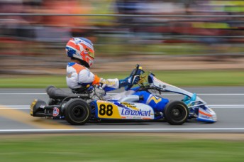Aussie Champ beats World Champ in Stars of Karting opener CIKSOK13 R1 AFImages 10713 600wide 344x228 Aussie Champ beats World Champ in Stars of Karting opener