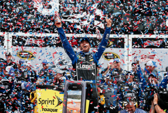 Johnson leads Hendrick one two in Daytona 500 Johnson Daytona 344x231 Johnson leads Hendrick one two in Daytona 500