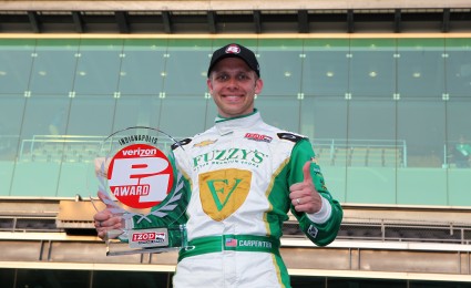 Ed Carpenter turns giant-killer to claim Indy 500 pole Ed Carpenter turns giant-killer to claim Indy 500 pole