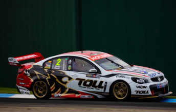 Toll to end Holden Racing Team sponsorship Toll HRT 344x218 Toll to end Holden Racing Team sponsorship
