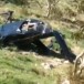 Targa crew escape helicopter crash Targa crew escape helicopter crash