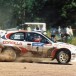 Toyota re-entry close with Yaris World Rally Car Toyota re-entry close with Yaris World Rally Car