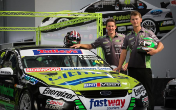 McIntyre and Gibson with the #47 Falcon