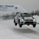 VW trio head Rally Sweden VW trio head Rally Sweden