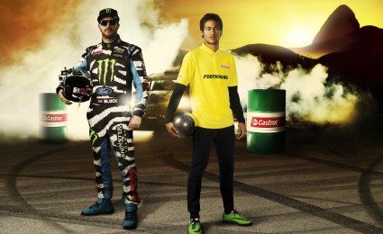 VIDEO: Ken Block takes on the round ball game VIDEO: Ken Block takes on the round ball game
