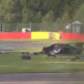 Van Gisbergen out after heavy crash for co-driver Van Gisbergen out after heavy crash for co-driver