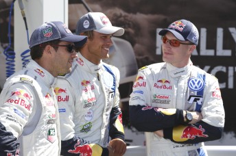 Sebastien Ogier, Andreas Mikkelsen and Jari-Matti Latvala have signed fresh VW contracts for 2015