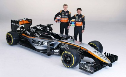 Force India uncovers 2015 livery Force India uncovers 2015 livery