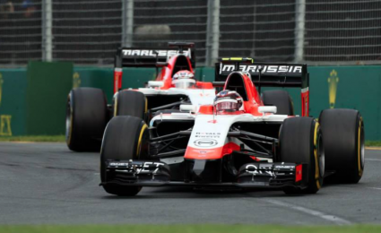 Manor Marussia car passes FIA crash test Manor Marussia car passes FIA crash test