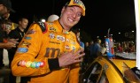 Kyle Busch scores first Kansas win