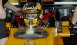 VIDEO: 79-year-old woman drives Renault F1 car