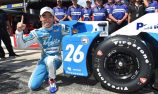 Sato pole, Hunter-Reay in major crash at Pocono