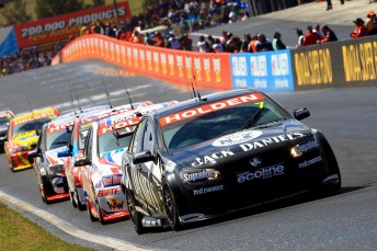 thumb The #7 Jack Daniel's Racing Holden Commodore of Todd and Rick Kelly at Bathurst