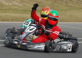 thumb Macauley Jones will make his international racing debut this weekend at the Red White Sangari Invitational Kart Prix at Sepang