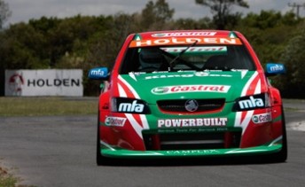 castrol The Castrol Commodore that Paul Morris will drive in the first round at Abu Dhabi, replacing Greg Murphy