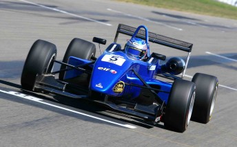 thumb Ben Barker in his Team BRM Dallara