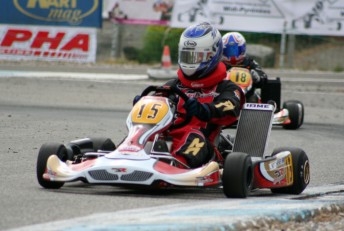 Lee_Mitchener_action Lee Mitchener on his way to victory in the Bruno Grana International Trophy