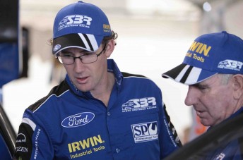 thumb John McIntyre with SBR team co-owner Jim Stone