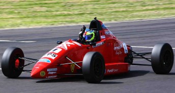 thumb Scott Pye takes one of his two wins at Castle Combe