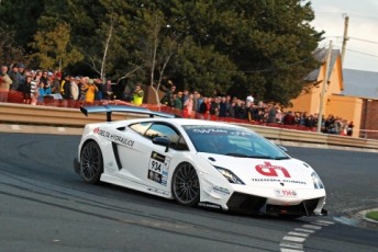 thumb Jason White onhi way to winning this year's Targa Tasmania