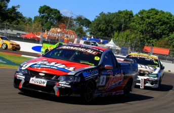 fisher Andrew Fisher in his V8 Ute at Townsville