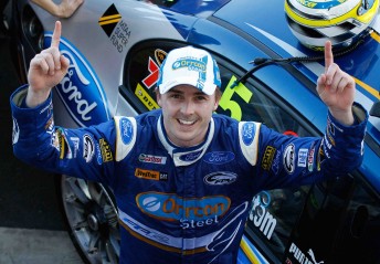 thumb Orrcon Steel Ford Performance Racing's Mark Winterbottom celebrates his win today
