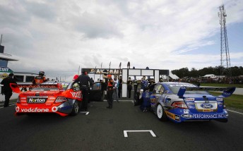 thumb The front-row of the grid for last year's L&H 500 at Phillip Island