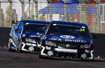rick and todd The Jack Daniel's Commodore VEs of Rick and Todd Kelly at Townsville