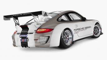 rear The rear three quarter of the 2011-spec GT3 Cup Car