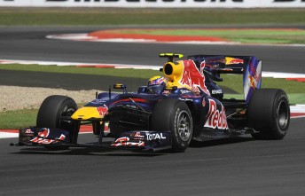 thumb Mark Webber at the Silverstone 'Arena' circuit