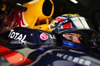 thumb Australian Mark Webber in his Red Bull Racing RB6
