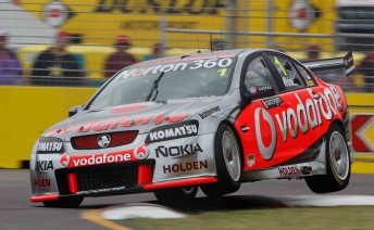 thumb Jamie Whincup at this weekend's Townsville 400