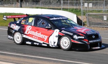 thumb Nick Percat is at Winton today, driving the revised designed car in his rookie/evaluation day