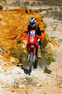 Todd Smith leads the moto division