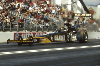 thumb Tony Schumacher took the win at Dallas