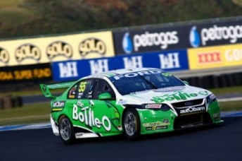 car Paul Dumbrell and Dean Canto finished seventh at Phillip Island last weekend
