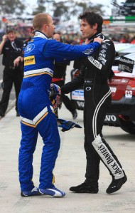 car Steven Richards and Rick Kelly at Symmons Plains