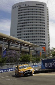car Jason Bright at the Sydney Telstra 500 circuit
