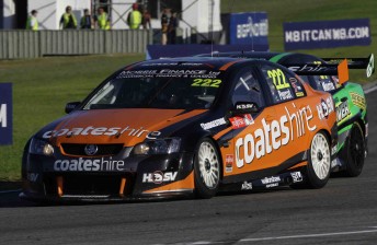 thumb Coates Hire is the major sponsor of Nick Percart's Fujitsu V8 Series entry