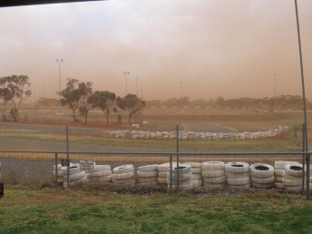 IMG_1010 A view of the Kalgoorlie circuit moments before disaster struck