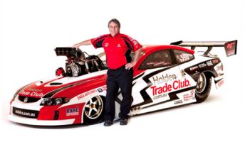 thumb Maurice Fabietti with his new-look Holden Trade Club Monaro