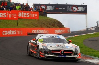 thumb Hackett at the Bathurst GT round last month