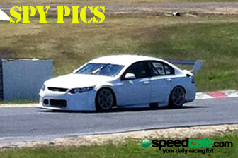 thumb SPY PICS: Mark Winterbottom aboard the Ford Falcon Car of the Future at Winton