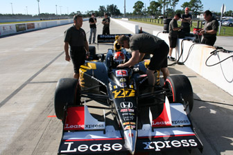 car Davison in pitlane