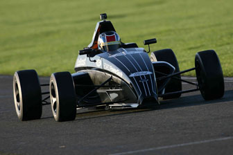 thumb Jack Le Brocq driving the Ford Ecoboost at Silverston