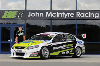 car John McIntyre recently unveiled his Falcon entry